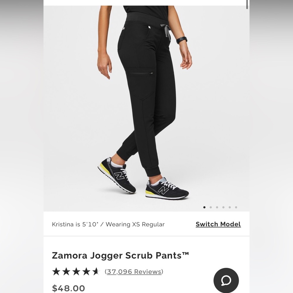 Figs Scrub Pants in Zamora Jogger